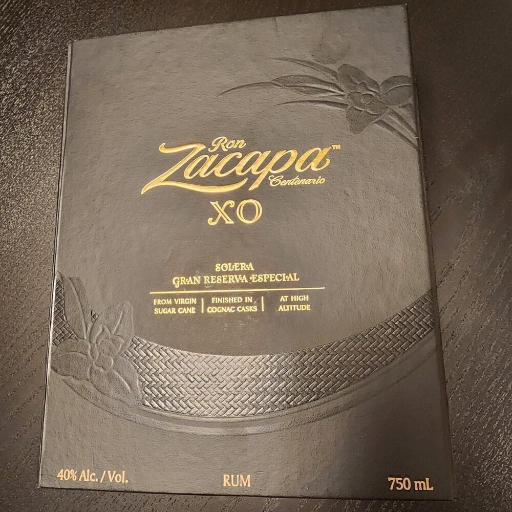 Ron Zacapa Centenario XO Solera Gran Reserva (Box Only No Bottle)